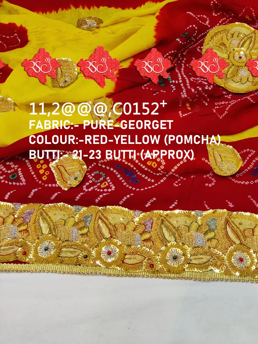 Ojariya Belbutti Chunri Exclusive Zardoshi Work Bridal Belbutti Odhna Ready For Fastival -top 5