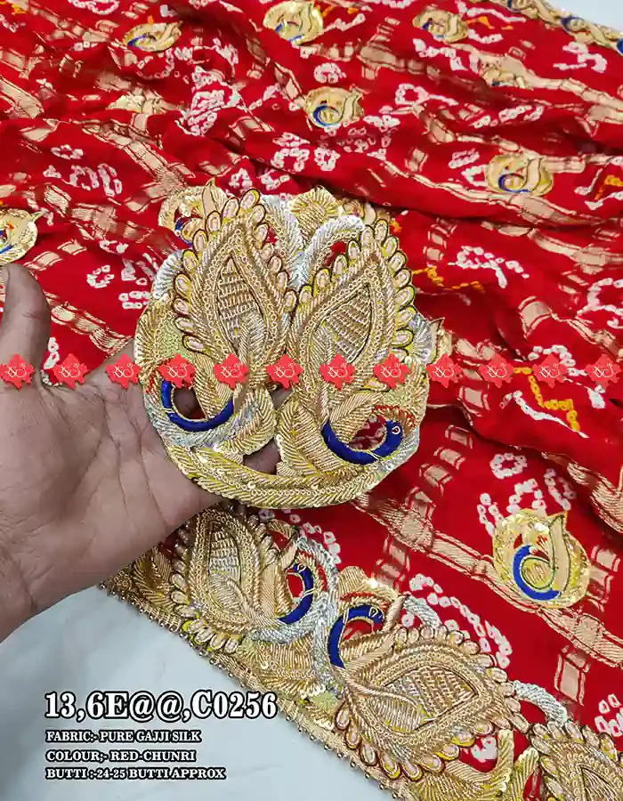 Marwari Premium Gajji Silk Bridal & Festive Wear Odhna: No. 1 Choice Of Marwari