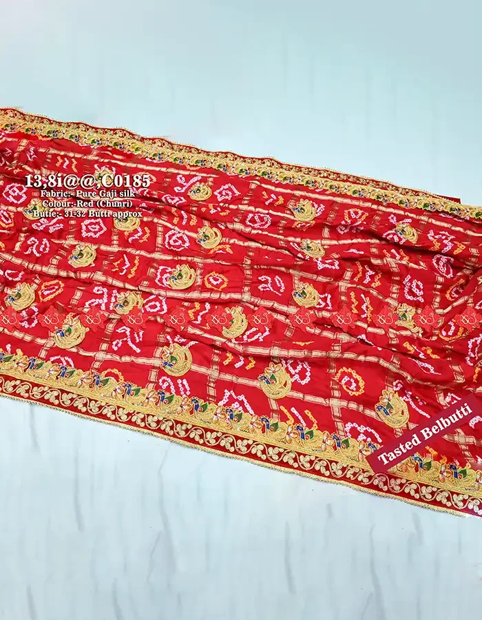 Latest Marwari Premium Silk Odhna Design Odhna Chunri : No. 1 Choice Of Marwari