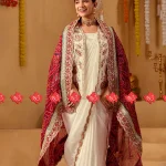 Festive Look Perfected with Designer Georgette Odhna Charm No-1 Choice