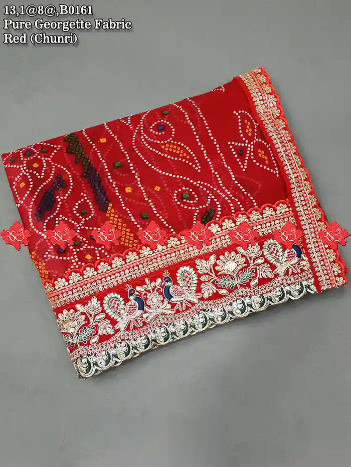 Festive Look Perfected with Designer Traditional Dupatta Charm No-1 Choice