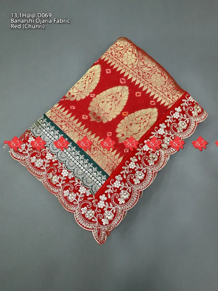 Traditional Bridal Wear Red Dupatta Of Ranisatiya Exclusive Top 5 Designs