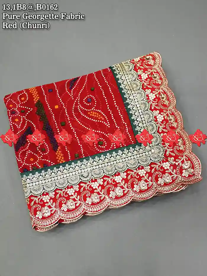 Festive Look Perfected with Designer Georgette Odhna Charm No-1 Choice