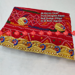 Pure Georgette Belbutti Chunri Exclusive Zardoshi Work Bridal Belbutti Odhna Ready For Fastival -top 5