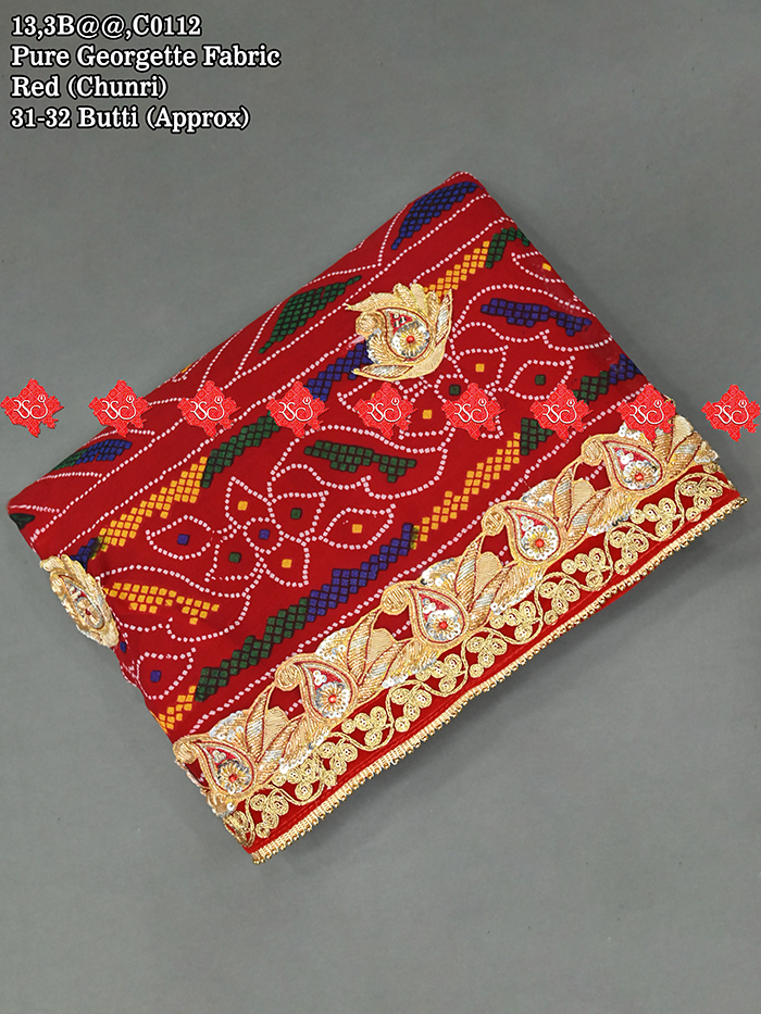 Marwari Rajasthani Traditional Belbutti Odhna For Your Events