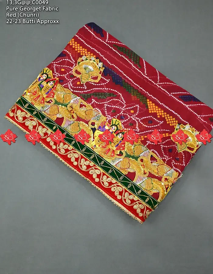 Designer Georgette Odhna Pure Ojariya No-1 Choice