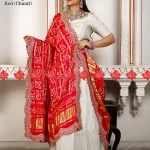 #1 Luxury Marwari Designer Gajji Silk Dupatta- Ranisatiya Creation