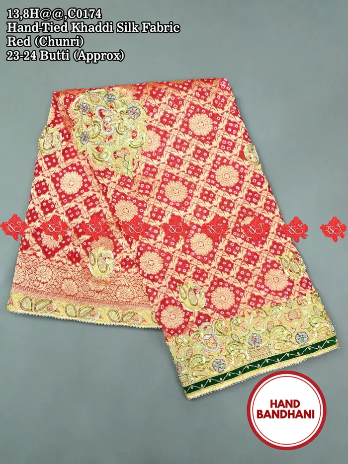 Exclusive Traditional Luxury Bridal Khaddi Silk Odhna