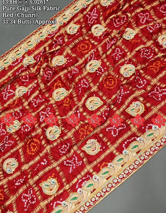 Traditional Gajji Silk Cultural Event Odhna : No. 1 Choice Of Marwari