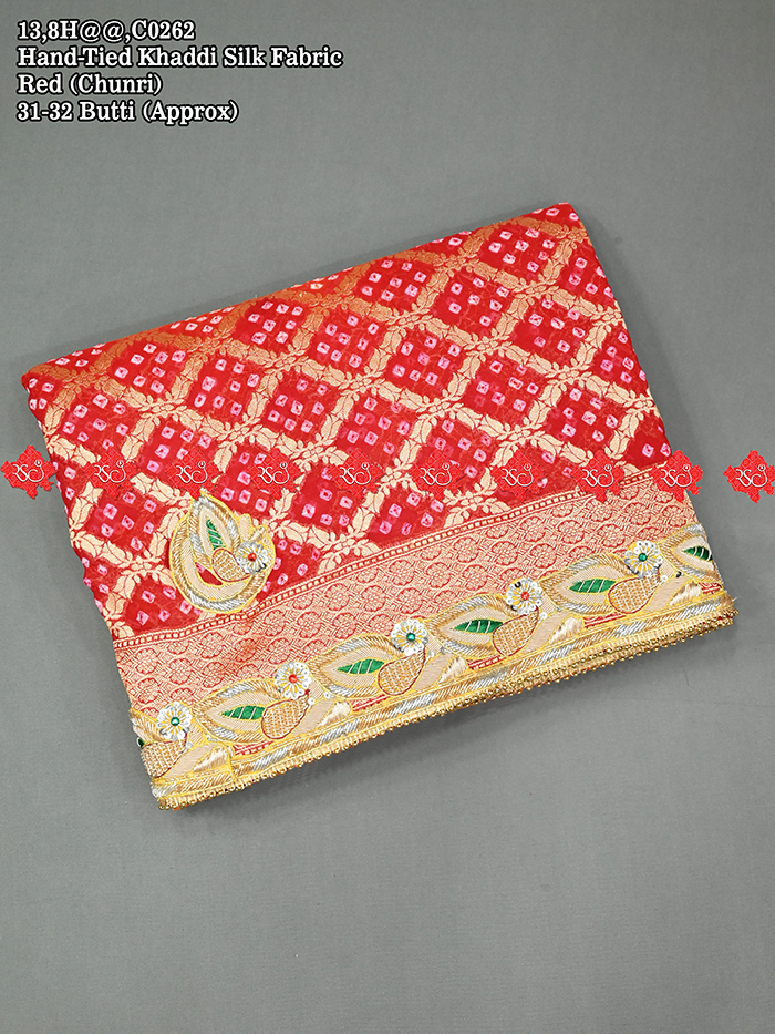 Exclusive Traditional Marwari Khaddi Silk Odhna