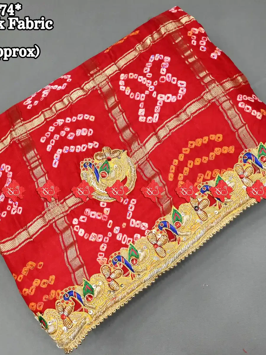 Traditional Authentic Gajji Silk Odhna : No. 1 Choice Of Marwari