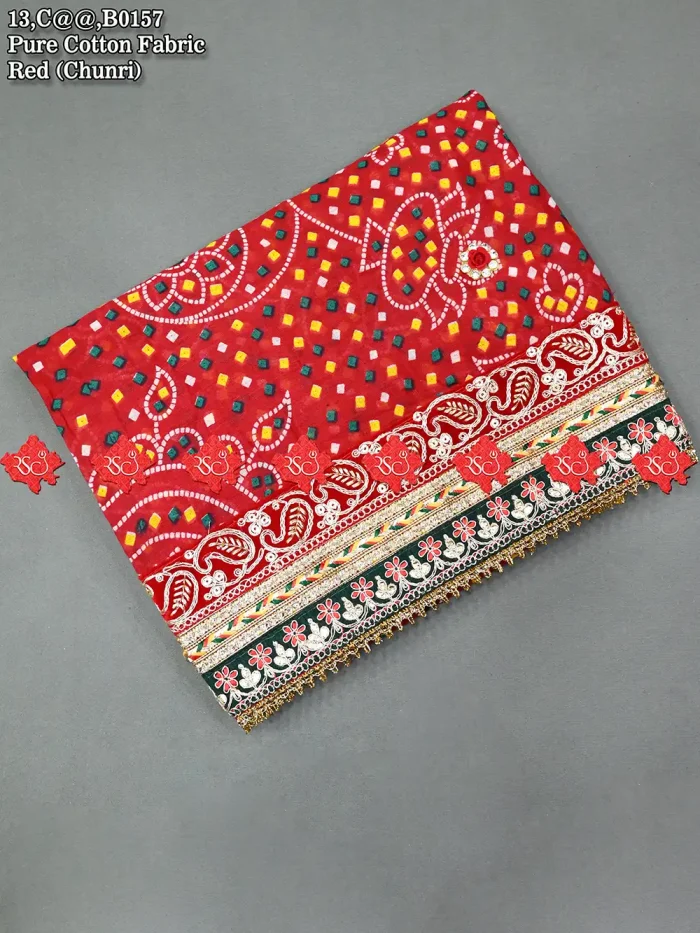 Beautiful Mangal Path Odhna Elegance for Every Indian Celebration-1 Traditional Wear