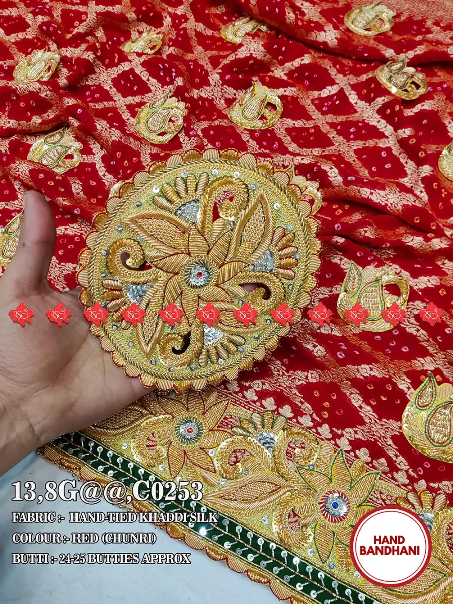Exclusive Traditional Marwari Khaddi Silk Odhna