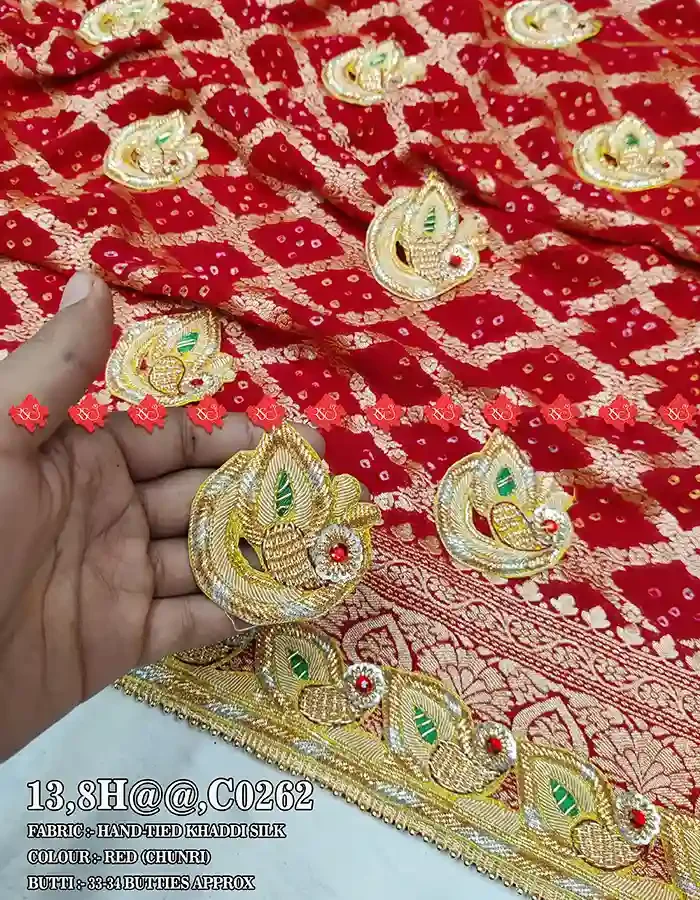 Exclusive Traditional Marwari Khaddi Silk Odhna