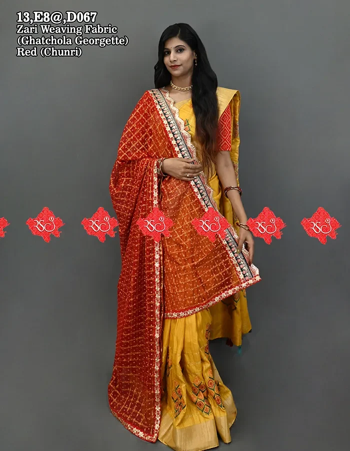 Exclusive Traditional Zari Weaving Chunri - Ranisatiya Creation No-1 Choice
