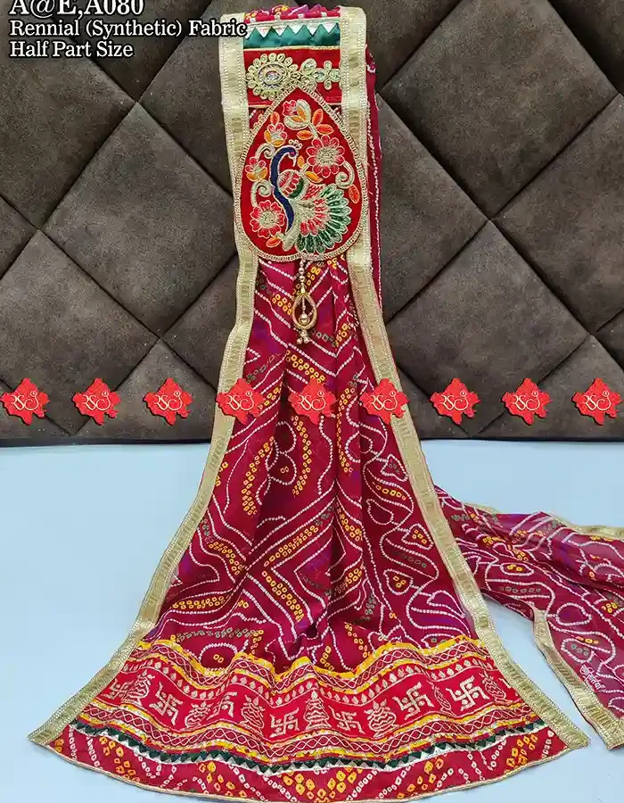 Beautiful Royal Marwari Rennial Odhna Half-Part Traditional No-1 Odhna