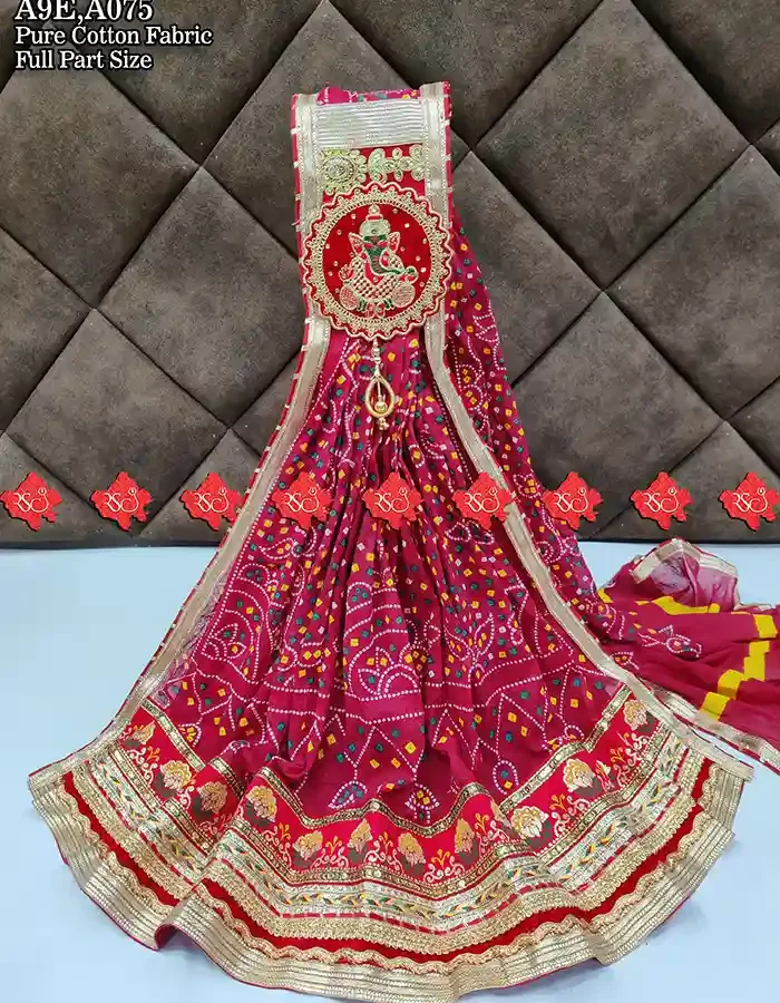 Marwadi Designer Pure Cotton Odhna Effortlessly Elegant Look 7 Stunning