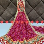60gm Georgette Royal Traditional Odhna Elegant Look 7 Stunning