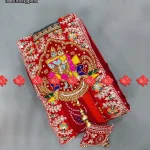 Ranisatiya Creation Buy Pure Georgette Fabric Broach Odhna Unique and Elegance with 3 Butti