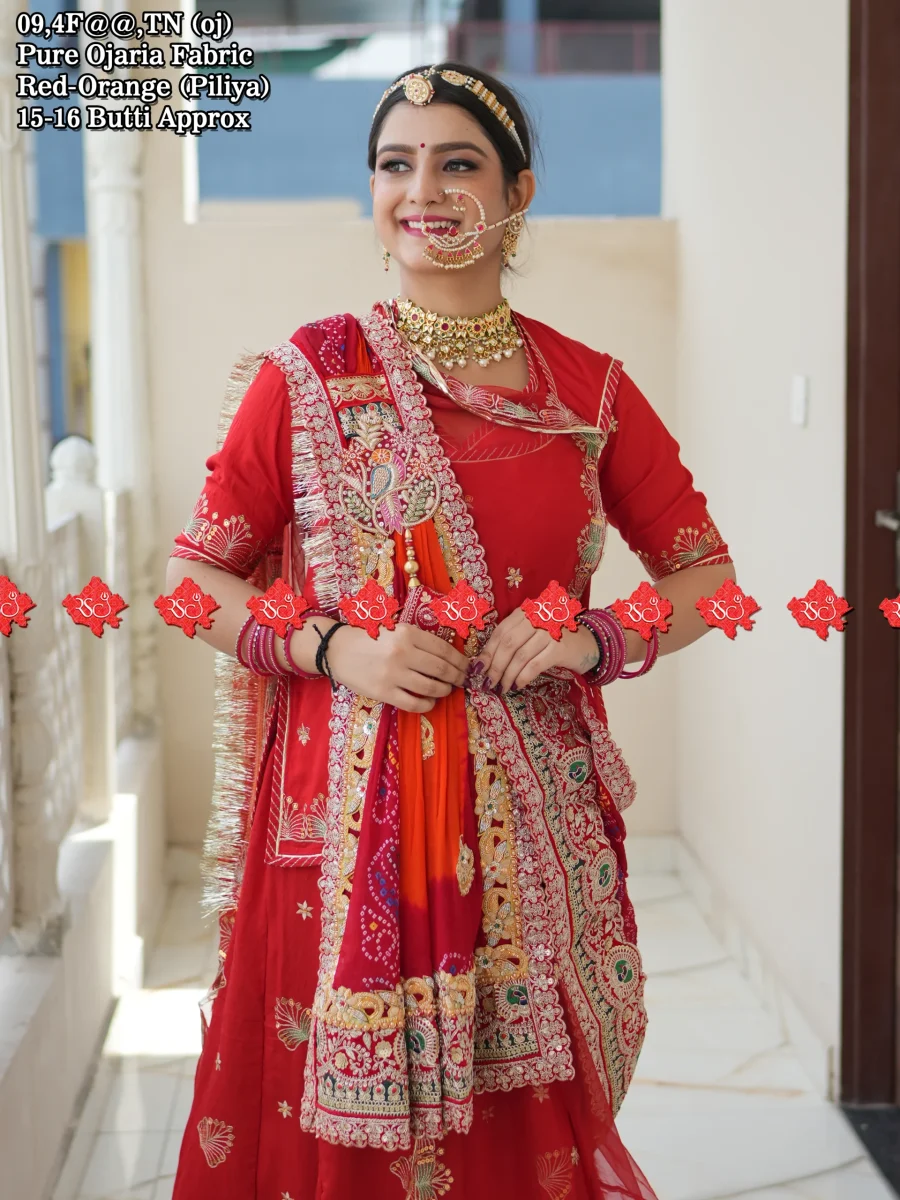 Ranisatiya Creation Buy Designer broach odhna Ojariya Unique and Elegance with 3 Butti