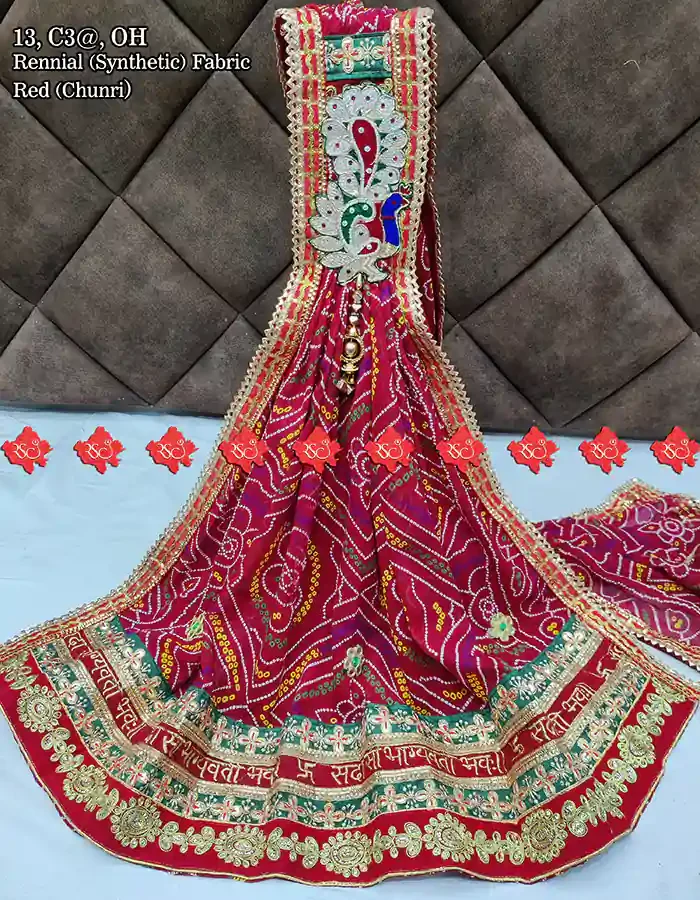 Beautiful Marwari Premium Broach Odhna Fabric Traditional No-1 Odhna