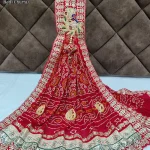 Top Rated Beautiful Viscose Ojariya Fabric Broach Odhna WITH 3 BUTTIES