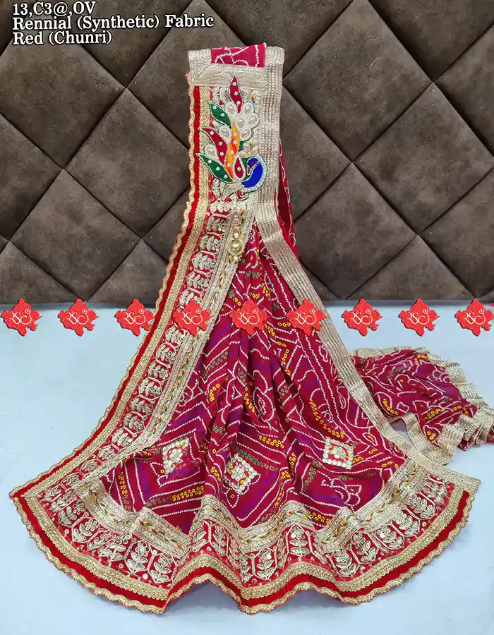 Beautiful Marwari Designer Renial Broach Odhna Traditional No-1 Odhna