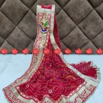 Ranisatiya Creation Beautiful Designer R-Georgette Broach Odhna - top 5