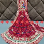 Ranisatiya Creation Buy Designer Party Wear Georgette Odhna Unique and Elegance with 3 Butti