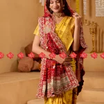 Ranisatiya Creation Buy Designer Bridal Pure Georgette Odhna Unique and Elegance with 3 Butti