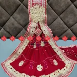 Festive Ritual-Ready Ojariya Broach Odhna Online – Ideal for Pooja & Ceremonies for pooja Work With 9 to 10 butti