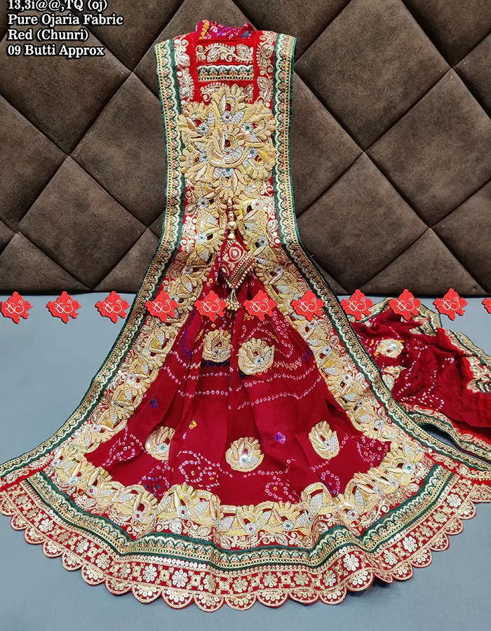 Ranisatiya Creation Buy Lightweight pure georgette odhna Unique and Elegance with 3 Butti