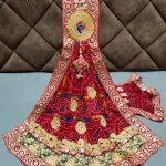 Ranisatiya Creation Rajasthani Beautifull Broach Odhna Unique and Elegance with 3 Butti