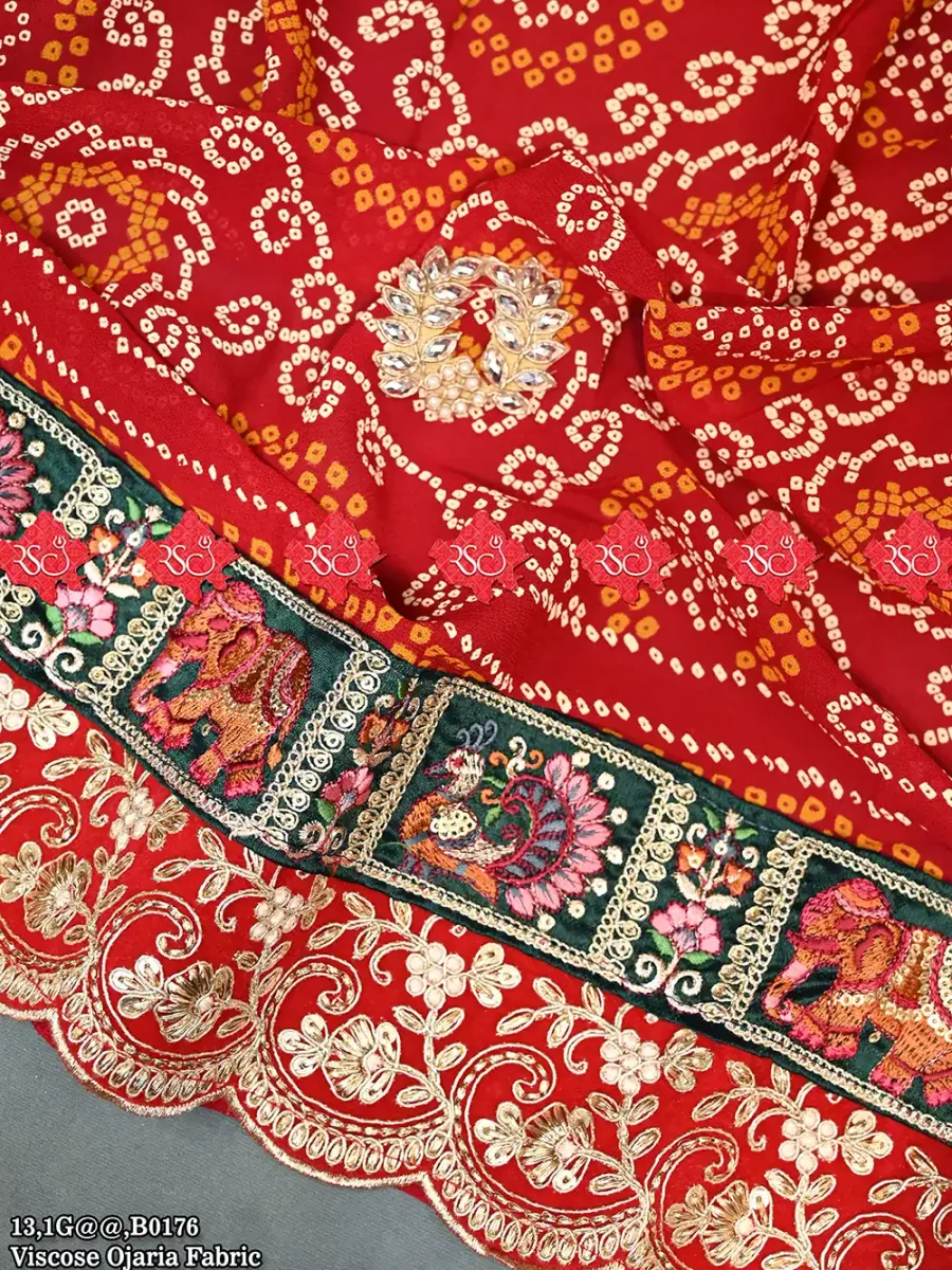Heavy Bridal Red Dupatta Of Ranisatiya Exclusive Top 5 Designs