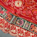Traditional Print Festive viscose ojariya open odhna for festive use Authentic No-1 Traditional Wear