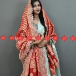 Bandhani Heavy Khaddi Odhana Top 1 Exclusive For Traditional Events