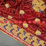 Marwari Rajasthani Beautiful Wedding Wear Georgette Open Odhna For Your Events -1