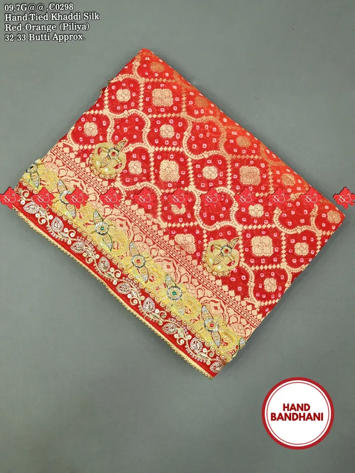 Rajasthani Beautiful Premium Khaddi Silk Open Odhna Online No.1 Marwari Odhna Brand