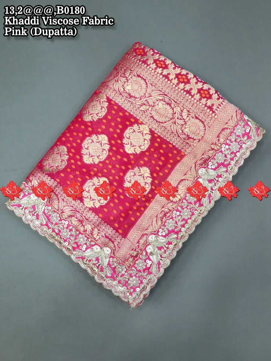 Bandhani Pure Khaddi Georgette Fabric Dupatta number 1