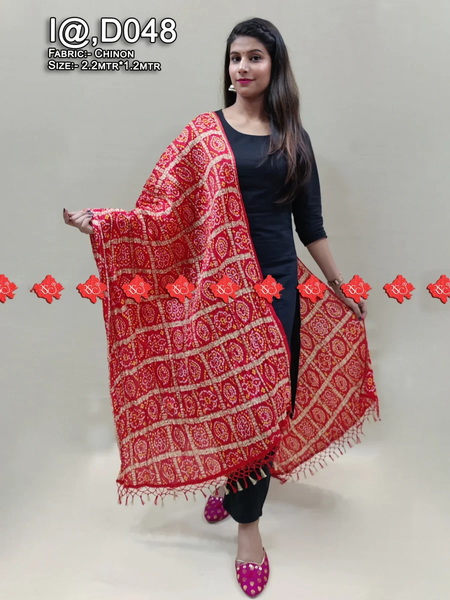 Shop Elegant & Festive Ladies Dupatta in Fancy Khadi Silk #1