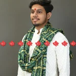 Shop Elegant & Festive Gents Dupatta in Fancy Khadi Silk #1