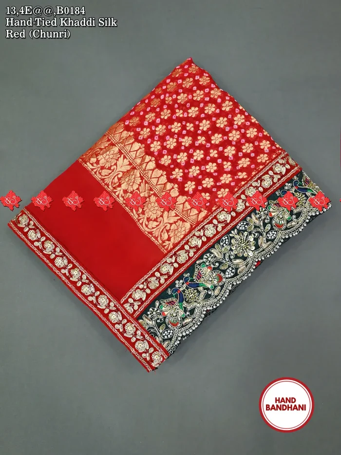 5 Stunning Premium Khaddi Silk Marwadi Odhna Online by Ranisatiya Creation