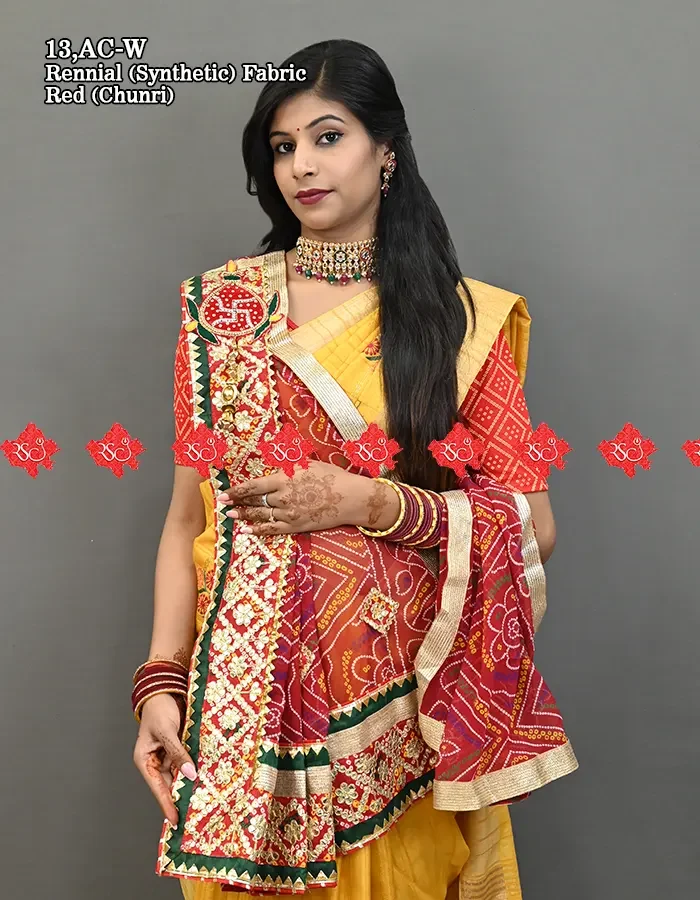 Beautiful Bandhej pattern chunri Traditional No-1 Odhna