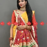 Beautiful Bandhej Rennial synthetic odhna Traditional No-1 Odhna