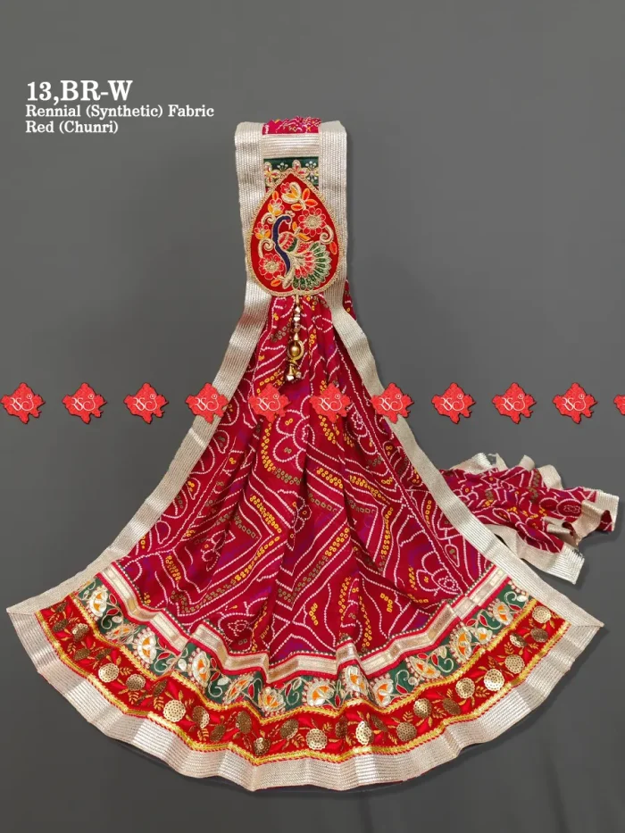 Bandhej Patch Rennial Marwari Chunri Design for Wedding No-1 Odhna