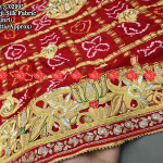 Ranisatiya Latest Heavy parrot Gajji Silk Zardoshi Odhna : No. 1 Choice Of Marwari
