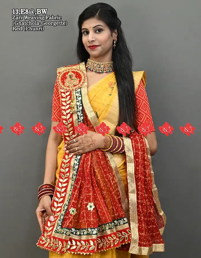 Top 5 Stunning Trasditional Marwari Zari Weaving Plated Odhna