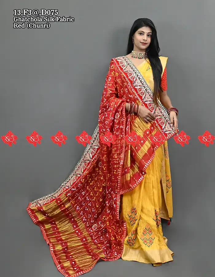 Top 5 Stunning Traditional Ghatchola Fabric Dupatta Ranisatiya Creation