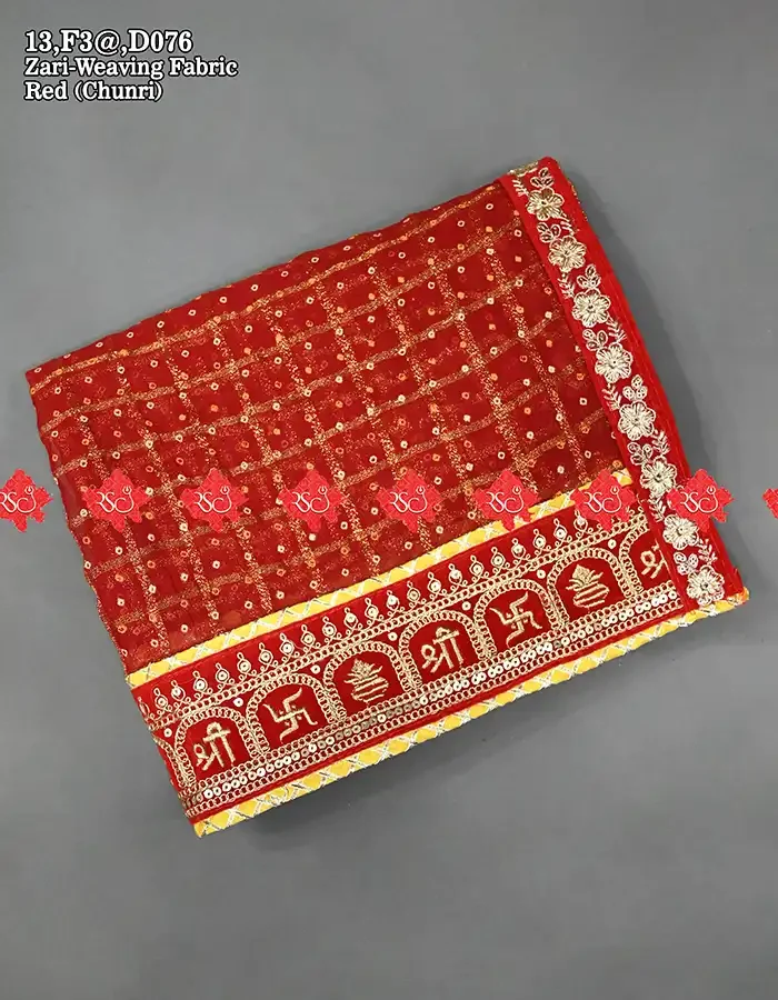 Exclusive Majestic Charm: Ethnic Handcrafted Odhna