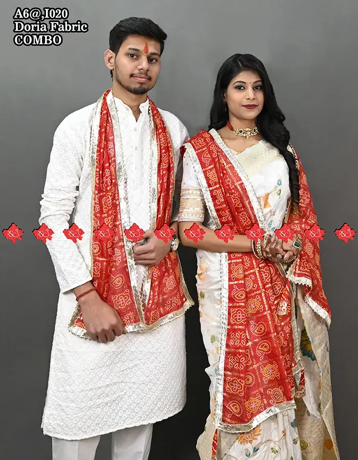 Exclusive Marwari traditional events dupatta dupatta combo set pf 2 pcs